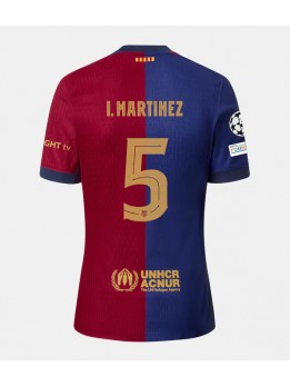 Barcelona Inigo Martinez #5 Replika Hemmakläder 2024-25 Kortärmad